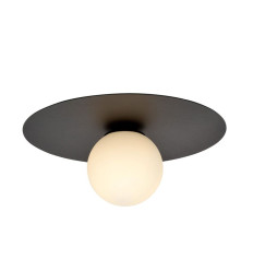 Lampa sufitowa Solar 1 Black/opal Emibig (1127/1)