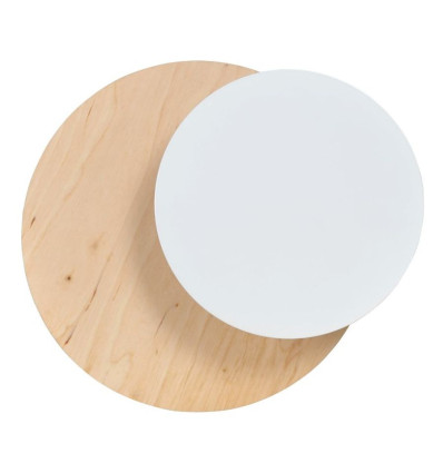 Kinkiet Circle 1b White Emibig (971/1)