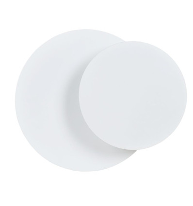 Kinkiet Circle 1c White Emibig (972/1)
