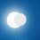 Kinkiet Circle 1c White Emibig (972/1)