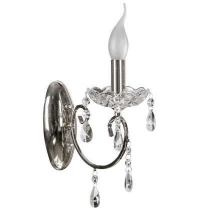 Aurora lampa kinkiet 1*40w e14 chrom Candellux (21-96121)