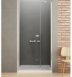 Drzwi wnękowe Plus 110 New Soleo chrom New Trendy (D-0140A/D-0094B-WP)