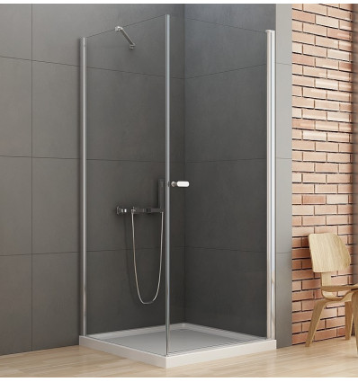 Kabina prysznicowa 90x70 New Soleo New Trendy (D-0141A/D-0086B-WP)