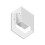 Parawan nawannowy 50x140 New Soleo Light Gold (P-0110)
