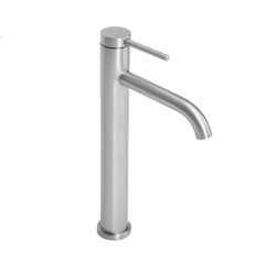 Bateria umywalkowa nikiel szczotkowany wysoka Clif Rea (REA-B5330)