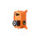 Zestaw prysznicowy Ango chrom z deszczownicą 25 cm baterią słuchawką i wylewką Corsan (ZA25MCHW)