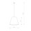 Lampa wisząca Moss Nowodvorski (9737)