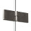 Drzwi wnękowe 70 New Soleo Gunmetal Brushed New Trendy (D-0538A)