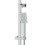 Kolumna prysznicowa Ango chrom z deszczownicą LED, baterią i słuchawką Corsan (LED02MCH)