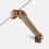 Kabina kwadratowa 70x70 New Soleo Copper Brushed New Trendy (K-2281)
