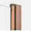 Kabina kwadratowa 70x70 New Soleo Copper Brushed New Trendy (K-2281-WP)