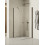 Kabina kwadratowa 70x70 New Soleo Gunmetal Brushed New Trendy (K-2125-WP)