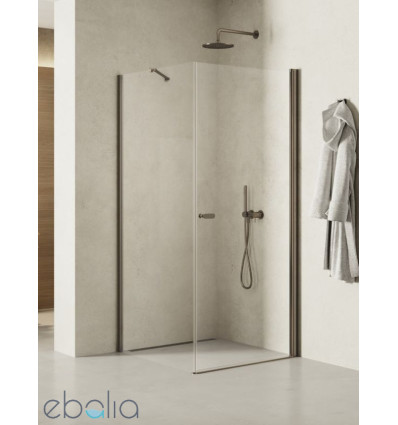 Kabina kwadratowa 70x70 New Soleo Gunmetal Brushed New Trendy (K-2125-WP)