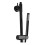 Zestaw natryskowo-wannowy termostat Lungo czarny metaliczny Rea (REA-P8763)