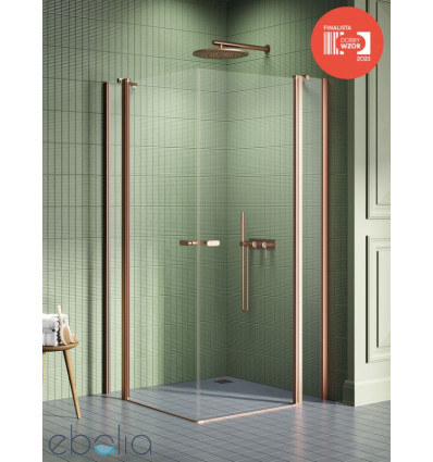 Kabina kwadratowa 70x70 New Soleo Copper Brushed New Trendy (K-2281)