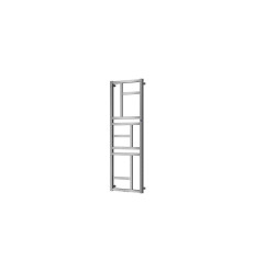 Grzejnik centralnego ogrzewania 40x110 srebrny Mondrian Instal Projekt (MON-40/110D50C17)
