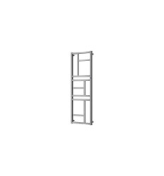 Grzejnik centralnego ogrzewania 40x110 srebrna struktura Mondrian Instal Projekt (MON-40/110D50C18)