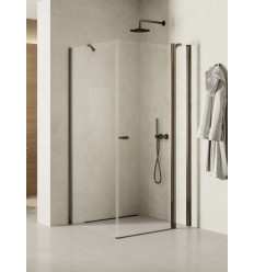 Kabina prostokątna 110x70 New Soleo Gunmetal Brushed New Trendy (K-2161)