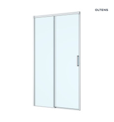 Drzwi prysznicowe 120 cm chrom/szkło przezroczyste Breda Oltens (21212100)