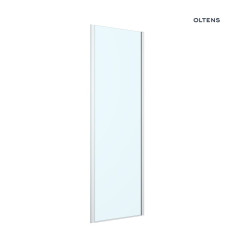 Ścianka prysznicowa 90 cm boczna chrom/szkło przezroczyste Breda Oltens (22105100)