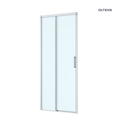Drzwi prysznicowe 100 cm chrom/szkło przezroczyste Breda Oltens (21213100)