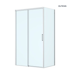Kabina prysznicowa 120x90 cm prostokątna chrom/szkło przezroczyste Breda Oltens (20226100)