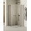 Kabina kwadratowa 90x90 New Soleo Gunmetal Brushed New Trendy (K-2183)