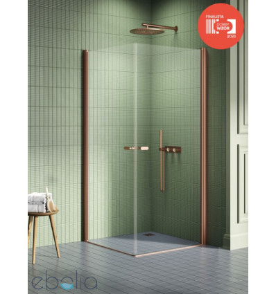 Kabina kwadratowa 70x70 New Soleo Copper Brushed New Trendy (K-2281)