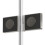 Kabina kwadratowa 70x70 New Soleo Gunmetal Brushed New Trendy (K-2125)