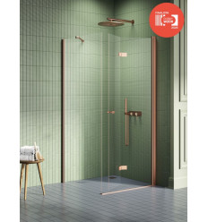 Kabina kwadratowa 70x70 New Soleo Copper Brushed New Trendy (K-2281)