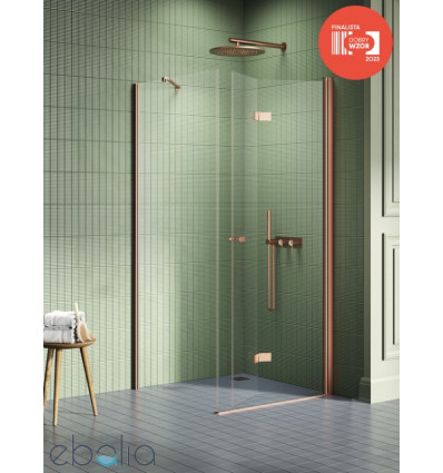 Kabina kwadratowa 70x70 New Soleo Copper Brushed New Trendy (K-2281)