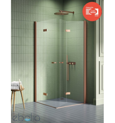Kabina kwadratowa 70x70 New Soleo Copper Brushed New Trendy (K-2281)