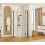 Kabina prysznicowa 80x80 Hugo Black Rea (REA-K6603 + REA-K6607)