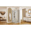 Kabina prysznicowa 80x90 Hugo Black Rea (REA-K6603 + REA-K6604)