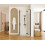 Kabina prysznicowa 80x90 Hugo Black Rea (REA-K6603 + REA-K6604)