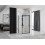 Kabina prysznicowa 70x80 Rapid Swing Black Rea (REA-K6407 + REA-K6421)