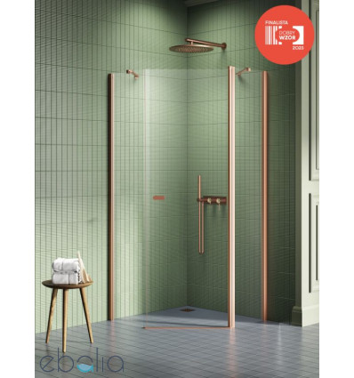 Kabina kwadratowa 70x70 New Soleo Copper Brushed New Trendy (K-2281)
