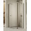 Kabina kwadratowa 70x70 New Soleo Gunmetal Brushed New Trendy (K-2125)