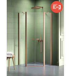 Kabina kwadratowa 70x70 New Soleo Copper Brushed New Trendy (K-2281)