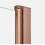 Kabina kwadratowa 70x70 New Soleo Copper Brushed New Trendy (K-2281)