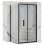Kabina prysznicowa 80x80 Rapid Fold Black Rea (REA-K6418 + REA-K6421)