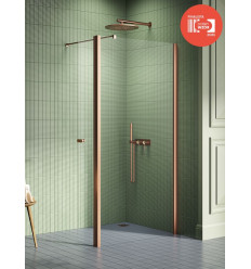 Kabina kwadratowa 70x70 New Soleo Copper Brushed New Trendy (K-2281)