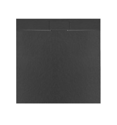 Brodzik kwadratowy 90x90 Bazalt Black Rea (REA-K3307)