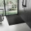 Brodzik prostokątny 80x100 Bazalt Long Black Rea (REA-K3323)
