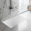 Brodzik prostokątny 80x100 Bazalt Long White Rea (REA-K3320)
