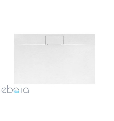 Brodzik prostokątny 80x100 Bazalt Long White Rea (REA-K3320)