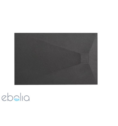 Brodzik prostokątny 80x100 Magnum Black Rea (REA-K3330)