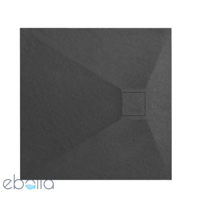Brodzik kwadratowy 90x90 Magnum Black Rea (REA-K3334)