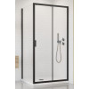 Kabina prysznicowa 100x80 Alienta Black DWJ+S Radaway (10260100-54-01 + 10270080-54-01)