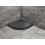 Brodzik półokrągły 80x80 Doros A Compact Stone Black Radaway (SDRA8080-05-54S)